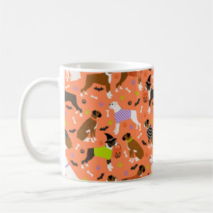Mug Chien de boîte d'Halloween