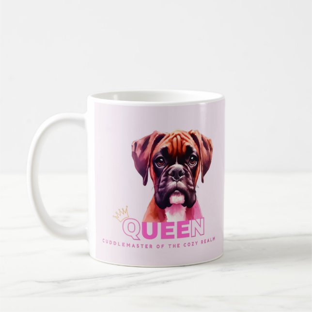 Mug Chien de boîte : Maître de boîte Queen (Gauche)