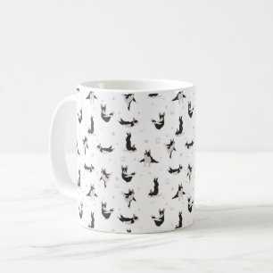 Mug Chien de Boston Terrier faisant du yoga
