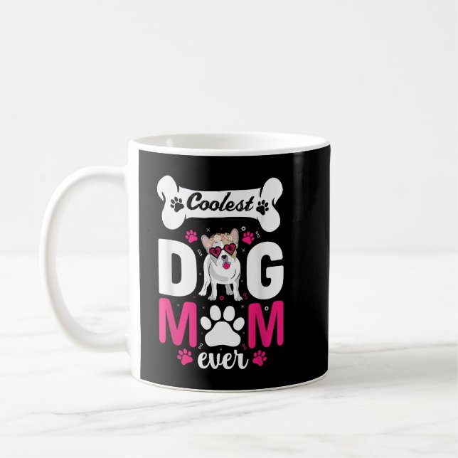 Mug Chien de boxe pour femmes amusant (Gauche)