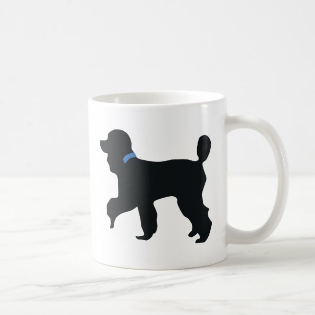 Mug chien de caniche (Droite)