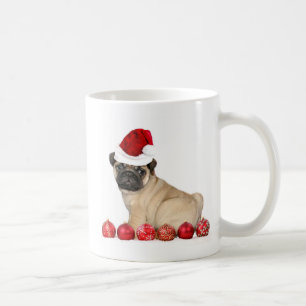 Mug Chien de carlin de Noël