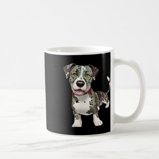 Mug Chien de Chien de Chien de race Leopard de Catahou (Droite)
