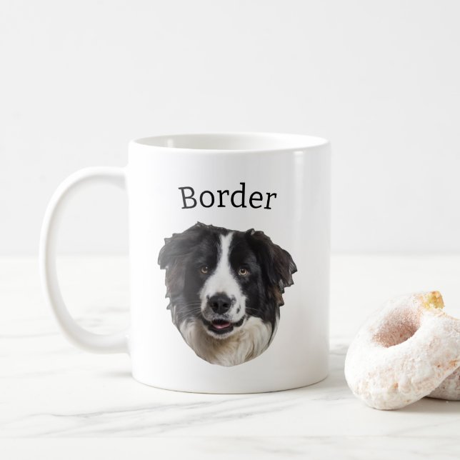 Mug Chien de Collie (Avec donut)
