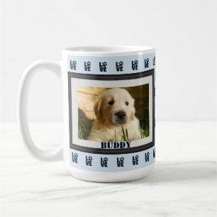 Mug Chien de compagnie Chat Photo Amour Empreinte de p