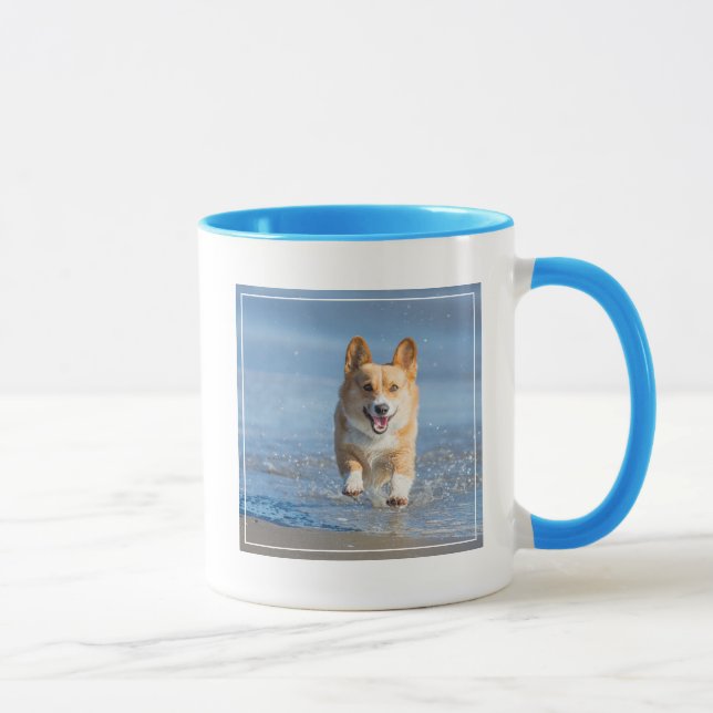 Mug Chien de corgi de Gallois de Pembroke fonctionnant (Droite)