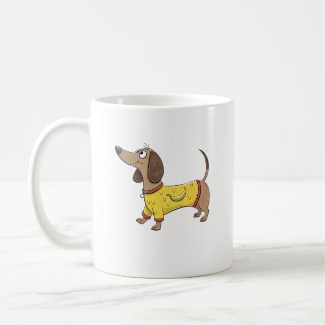 Mug Chien de dessin (Gauche)