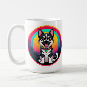 Mug Chien de dessin animé joueur