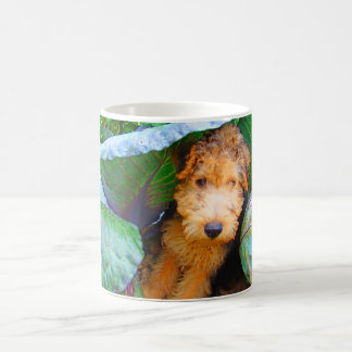 Mug Chien de Jubal sous la feuille de chou--séchez la