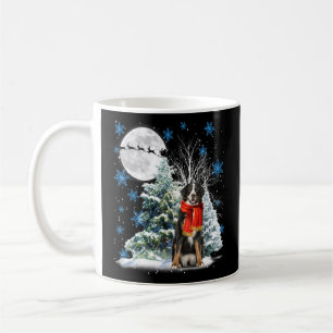 Mug Chien de Montagne Bernais Sous La Neige Lune Chris