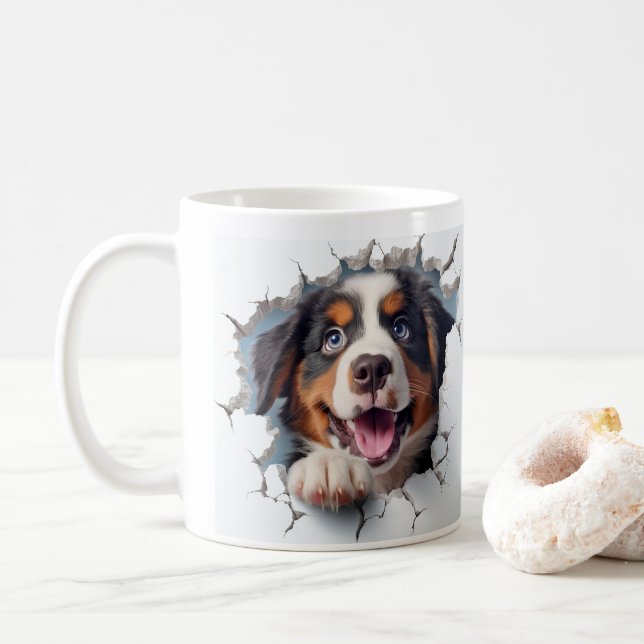 Mug Chien de montagne bernois   (Avec donut)