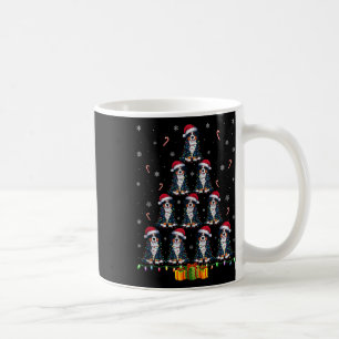 Mug Chien de Montagne bernois Santa Chapeau Noël Lumiè