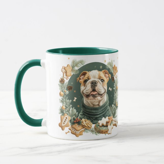 Mug Chien de Noël (Gauche)