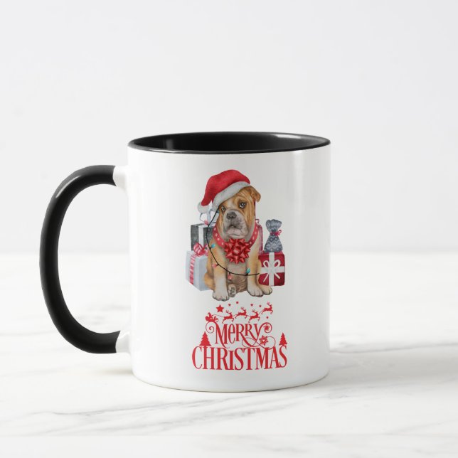 Mug Chien de Noël (Gauche)