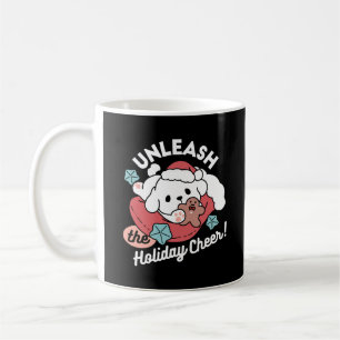Mug Chien de Noël à Santa Hat - Jour de Noël pour Anim