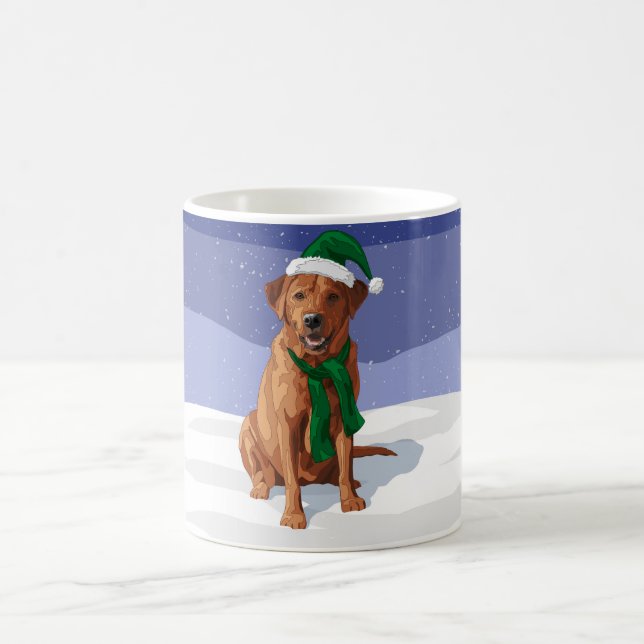 Mug Chien de Noël de l'équipe de recherche de Fox Red  (Centre)