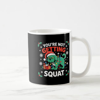 Mug Chien de Noël en colère Vous n'obtenez rien Vacanc