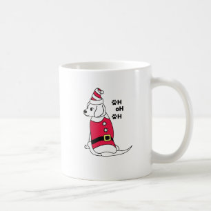 Mug Chien de Noël en tenue Père Noël