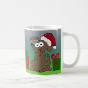 Mug Chien de Noël Hilarié