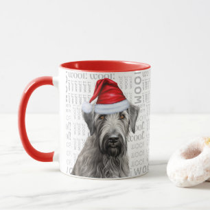 Mug Chien de Noël Saint-Nicolas Lutin Fond Woof