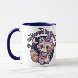 Mug Chien de nuit de nature - Joli Raton laveur sorciè