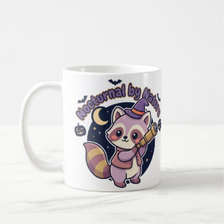 Mug Chien de nuit de nature - Mignon Raton laveur sorc