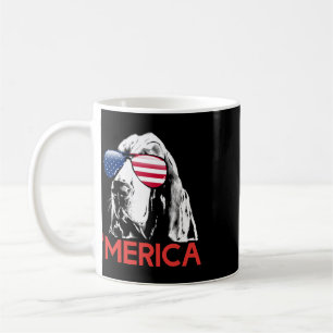 Mug Chien de pari Mérica Drapeau Américain 4 juillet