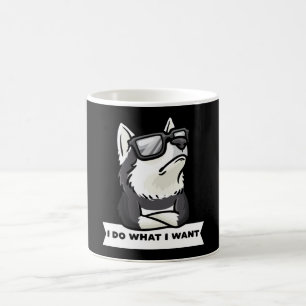Mug Chien de Pomsky têné drôle
