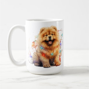 MUG CHIEN DE POULET ADORABLE DE NOËL