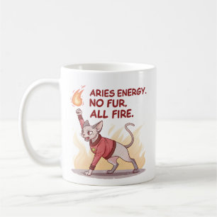 Mug Chien de race Sphynx Aries Energy Sans Fourrure To