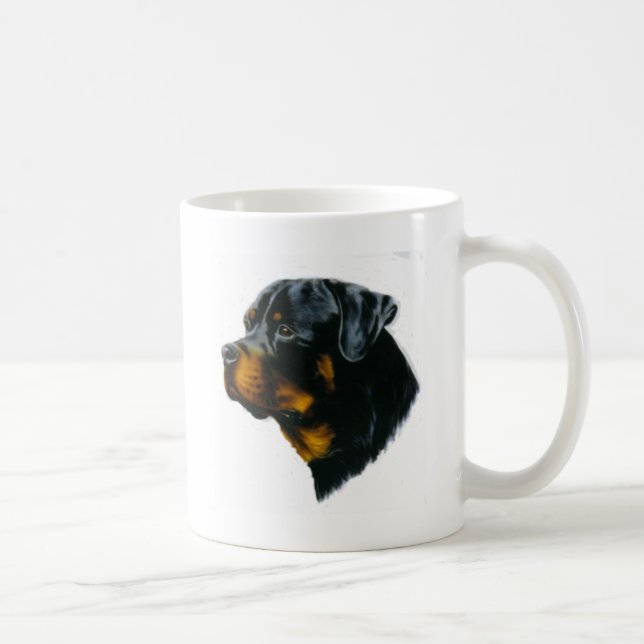 Mug chien de rottweiler (Droite)