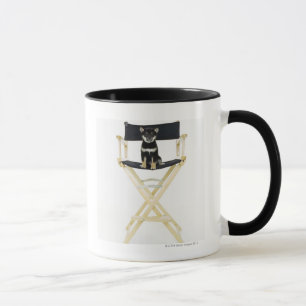 Mug Chien de Shiba Inu sur la chaise du directeur
