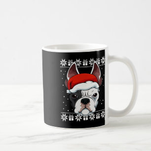 Mug Chien de taule Père Noël Pyjama mignon Chien moche