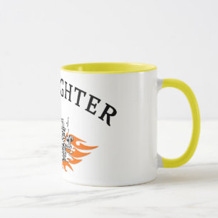 Mug Chien de Taureau de sapeur-pompier dur