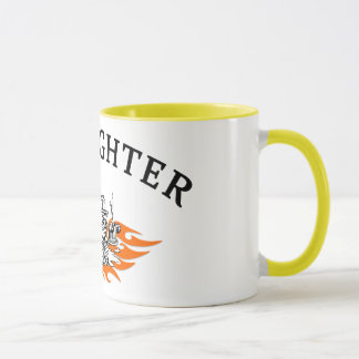 Mug Chien de Taureau de sapeur-pompier dur