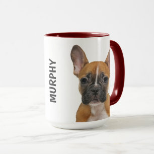 Mug Chien de taureaux français Musique personnalisée