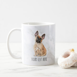 Mug Chien de taureaux français Musique personnalisée