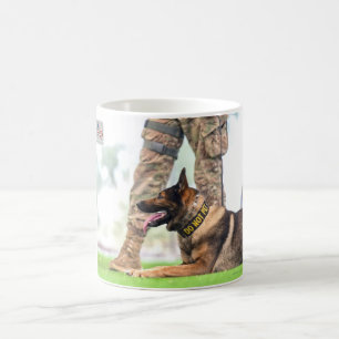 MUG CHIEN DE TRAVAIL MILITAIRE AMÉRICAIN