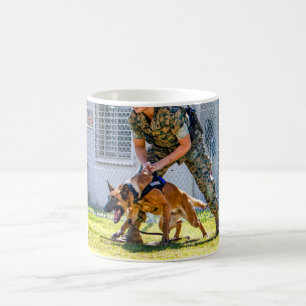 MUG CHIEN DE TRAVAIL MILITAIRE AMÉRICAIN