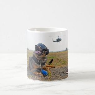 MUG CHIEN DE TRAVAIL MILITAIRE AMÉRICAIN