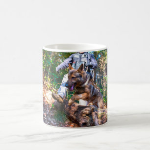 MUG CHIEN DE TRAVAIL MILITAIRE AMÉRICAIN