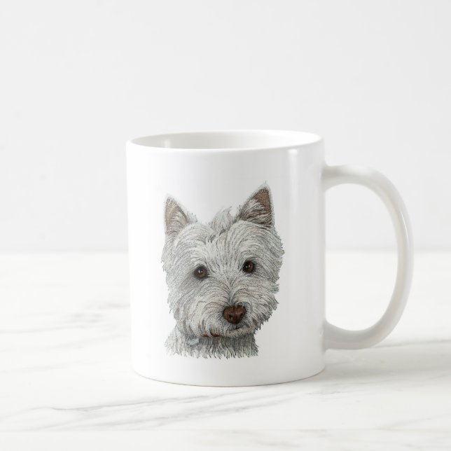 Mug Chien de Westie (Droite)