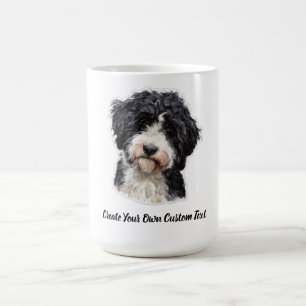 Mug Chien d'eau portugais Créez votre propre texte per