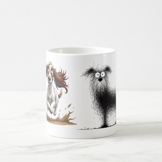 Mug Chien débraillé - Chien Griffonné (Centre)
