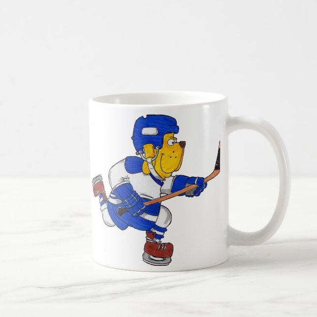 Mug Chien d'hockey (Droite)