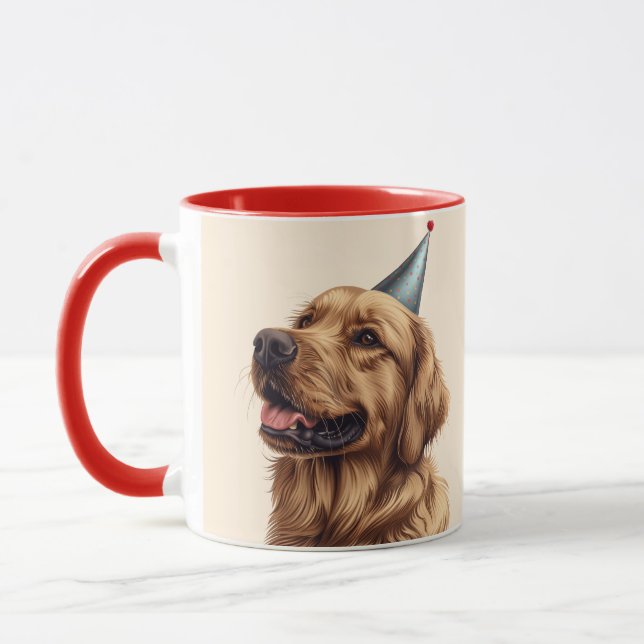 Mug Chien d'or de l'épreuve d'anniversaire (Gauche)