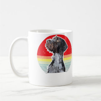 Mug Chien Drahthaar Pointer allemand à poil dur Chasse