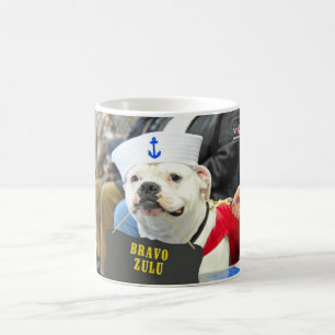 MUG CHIEN DU SERVICE MILITAIRE AMÉRICAIN