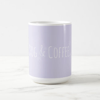 Mug Chien et café Lilac Purple