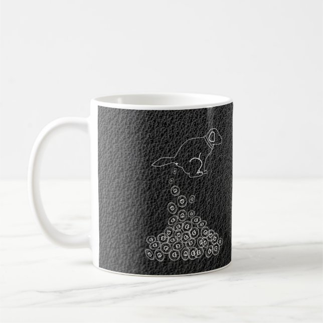 Mug chien faisant des chiens (Gauche)